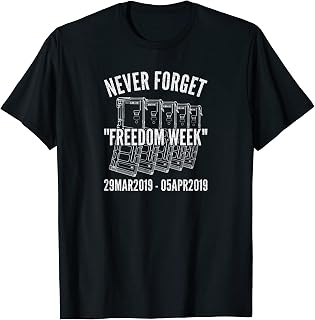 Never Forget California Magazine Freedom Week 2019 T-shirt