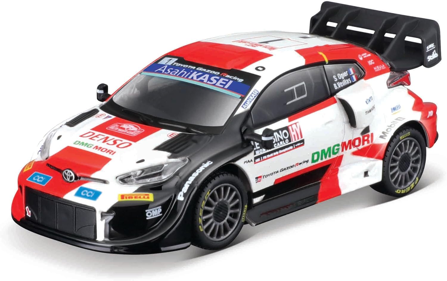 BBURAGO 1/43 Race Crystal Collection - Toyota WRC -