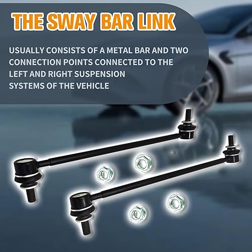 Miniatura 9 de XCPMC Suspensión 2 piezas izquierda y derecha estabilizador estabilizador delantero kits de enlace de extremo de barra 11-17 Ct200h 10-12 Hs250h