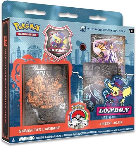 Juegos de cartas coleccionables Pokémon baraja de Sebastian del Campeonato Mundial