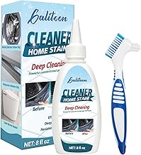 Mold Remover Gel, 8 Fl oz Effective Stain Cleaner for Washing Machine, Refrigerator Strips, Bathroom Tiles, Washbasins, Silicone Surfaces Grout Cleaner (1, 220G)