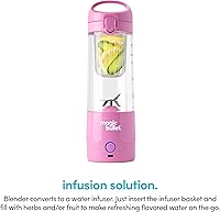 Vista 10 de magic bullet Licuadora portátil MBPB50100FP Rosa Flamingo