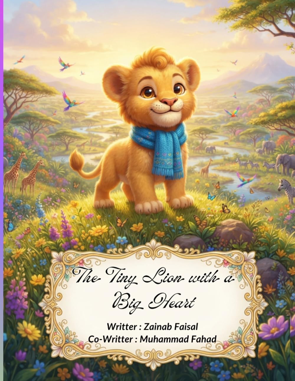 The Tiny Lion with a Big Heart: A Heartwarming Jungle Adventure About Kindness, Courage, and Friendship (Jungle animal Adventure Stories)