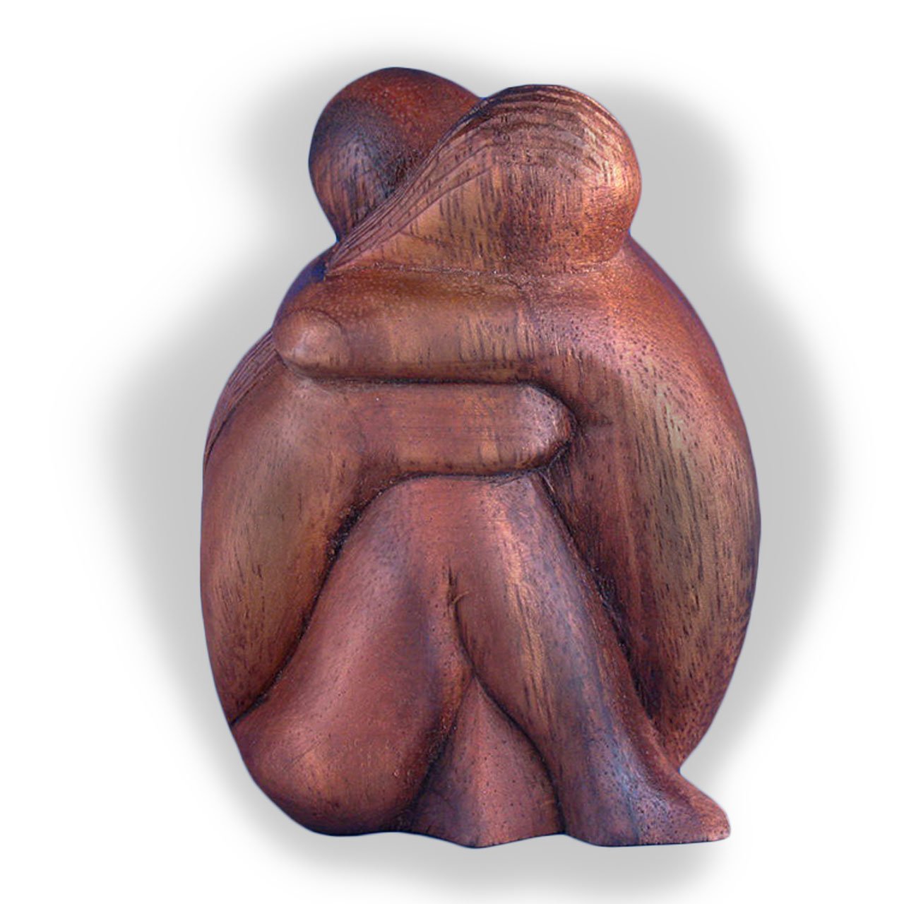 ART-CRAFT Liebespaar aus Suar Holz 8cm