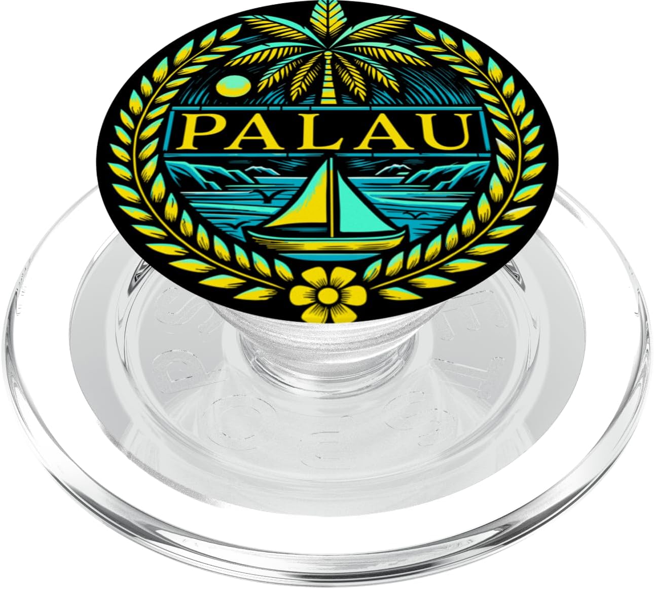 Paluan Micronesia Palau PopSockets MagSafe PopGrip for iPhone