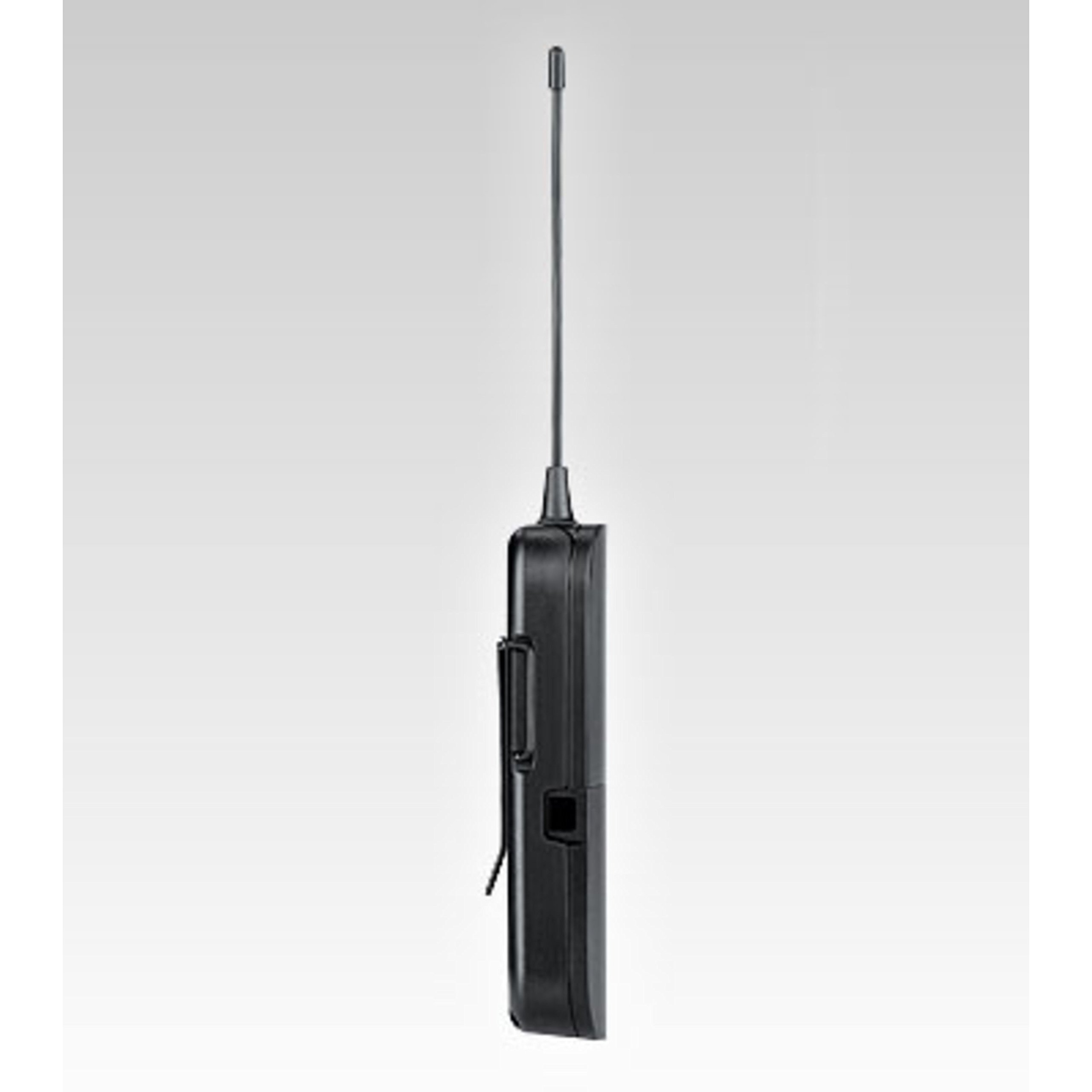 Shure BLX14R UHF Wireless System für Gitarre und Bass - 14 Stunden Batterielaufzeit, 100m Reichweite | Enthält 1/4" Klinkenkabel für Instrumente und Single Channel Rack Mount Empfänger | S8 Band