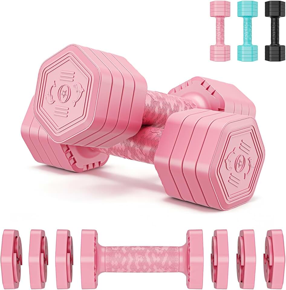 Dripex Weights Dumbbells Set 2.5kg 5kg 7.5kg Dumbbells Set W