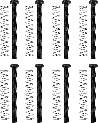 Miniatura 2 de 1 juego de cubierta humbucker plana de metal Yootones para pastilla de guitarra eléctrica y doble bobina, marco de recogida de anillos de montaje