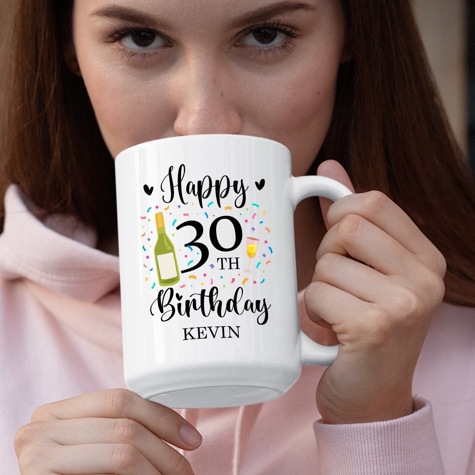 Amazon.com: Birthday Mug, Personalised Any Age Coffee Cup Design For  Friends, Custom Birthday Mug, Birthday Gift, Coworker Gifts, Happy Birthday  Coffee Mug For Birthday Present, Mugs White 11oz Or 15oz : Home