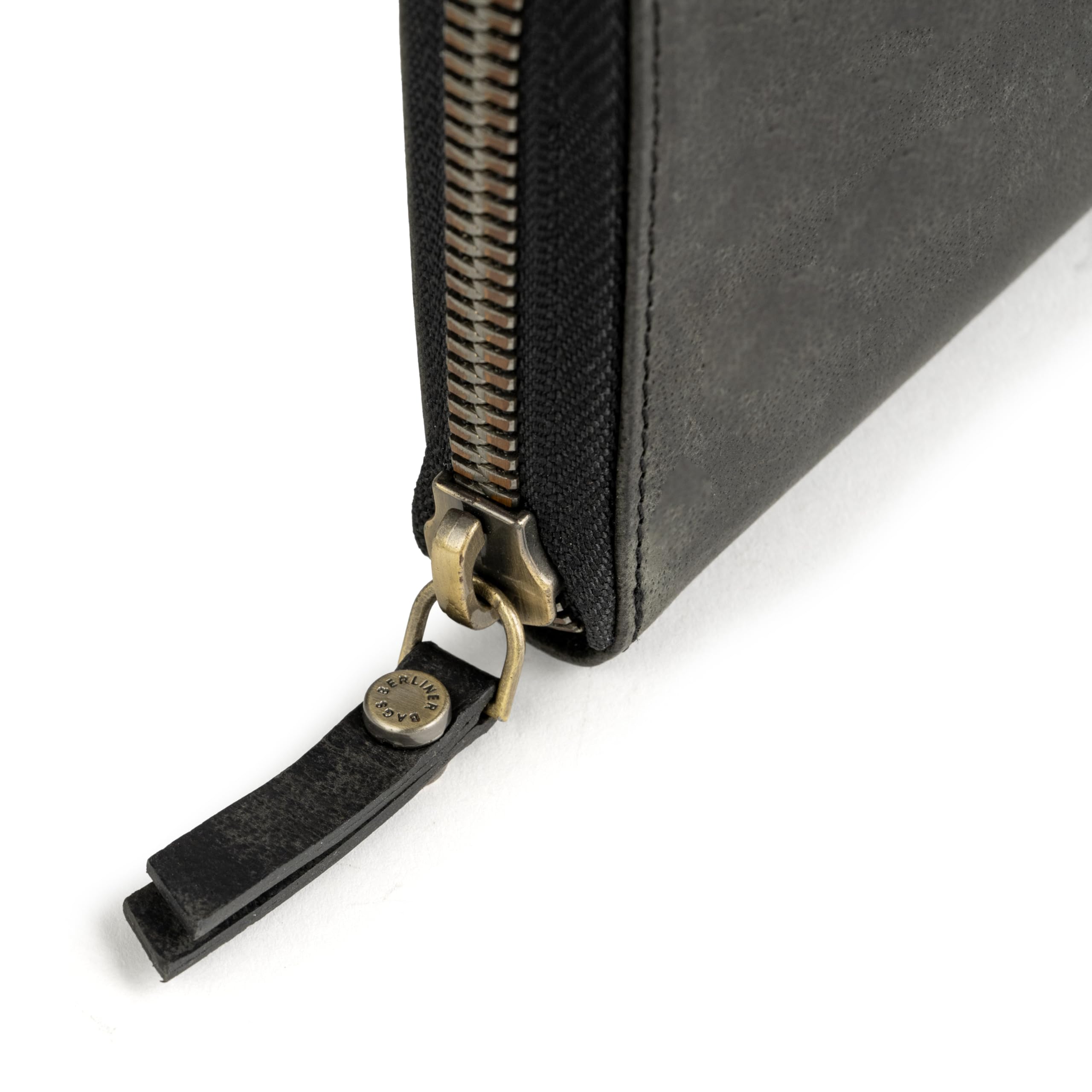 Berliner Bags Palermo Vintage Cartera Mujer Piel Auténtica con Tarjetero