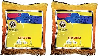 Thai Iced Tea Mix, Traditional Restaurant Style, 16 oz. (Pack of 2) Sourced for SPICEBRO online Grocery