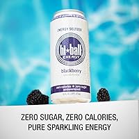 Vista 23 de Hiball Energy - Seltzer saborizado, sin azúcar ni calorías, 8 unidades de 16 onzas líquidas (pomelo).
