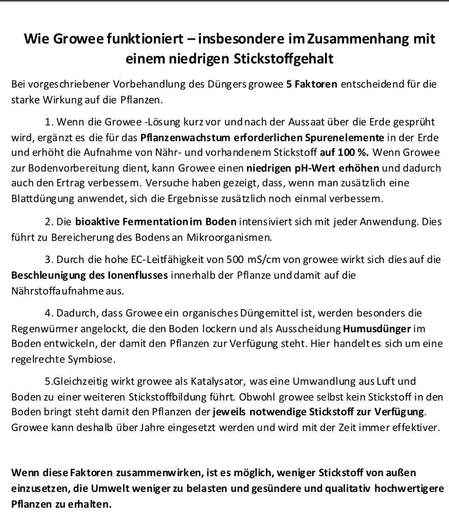 Vegan & Bio Organischer Mehrertrags Dünger Konzentrat 100% Vegan & Organic Fertilizer (1000 ml) ergibt 100 Liter Dünger reicht für ca. 333 Pflanzen