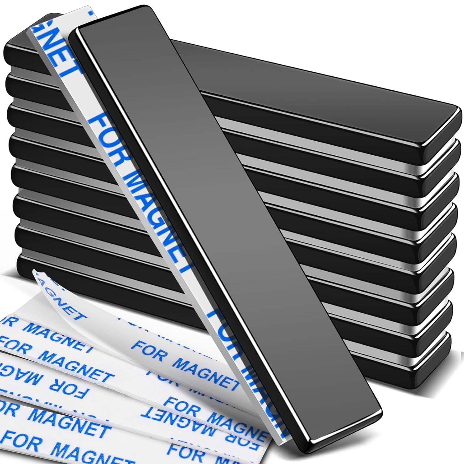 Strong Neodymium Magnets - Adhesive Backing -19