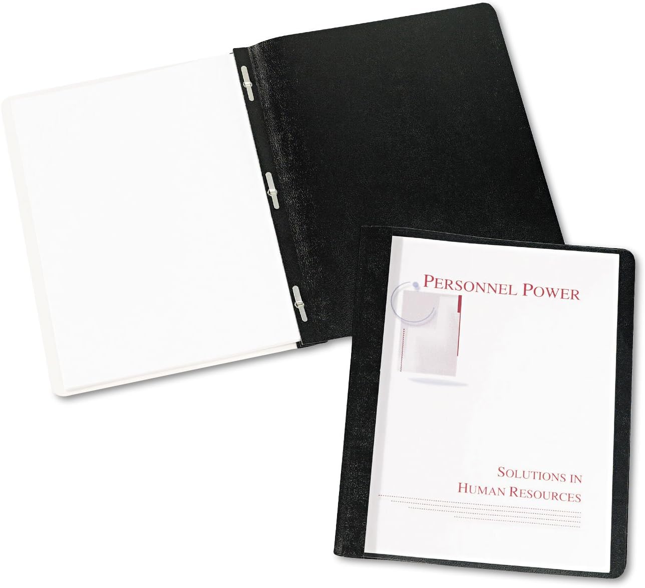 Avery 47960 Clear Front Report Cover, Letter, 1/2Inch Cap