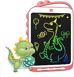 Tablet Lcd Para Escrita Infantil, Bloco De Desenho Rabiscos E Desenhos Meninos Meninas 2 A 6 Anos, 12,5" (32 Cm), Brinquedos Educativos Reutilizáveis Jogos, Presente Aniversário Crianças Peque