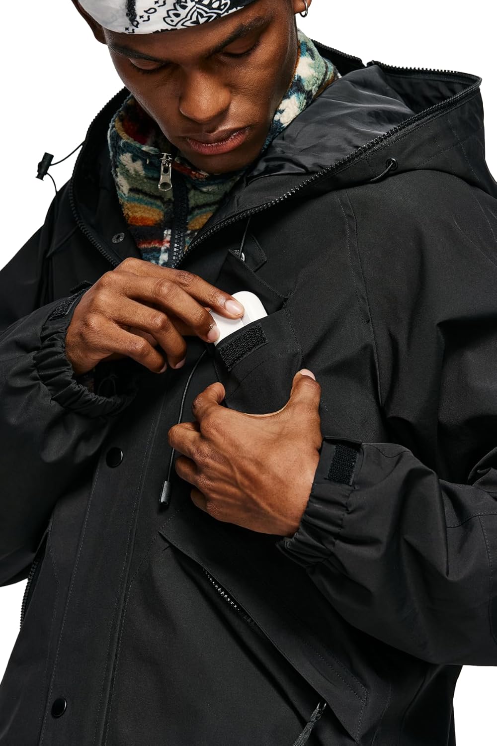 Men's SoftShell Jacket Lightweight Soft Shell Water proof Windproof Outdoor Hooded Zip Hiking Rain Coat Size S to 2XL