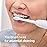 Philips Sonicare C1 SimplyClean - Genuine Replacement Electric Toothbrush Heads, White, 6 Pack Up to 18 Month Supply, HX6016/77