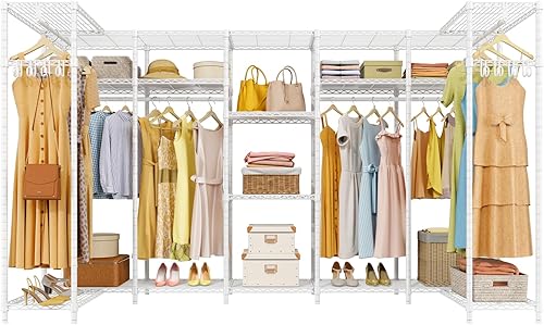 VIPEK U70 - Perchero de ropa extra grande, resistente, portátil, para dormitorio, almacenamiento de ropa, armario, organizador de ropa de alambre