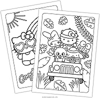 Vista 6 de Libros de actividades con calcomanías para niñas, paquete con 2 blocs de calcomanías con más de 400 calcomanías con princesas de Disney y Hello