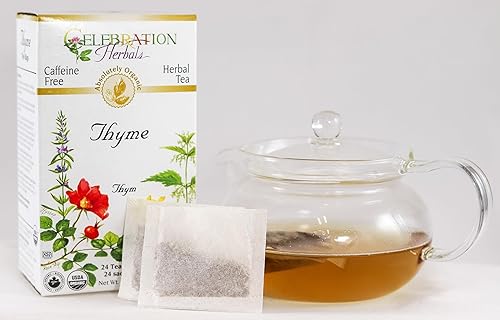 Miniatura 3 de Celebración+Hierbas+Orgánico+Tomillo+Té+Bolsas+24+Count