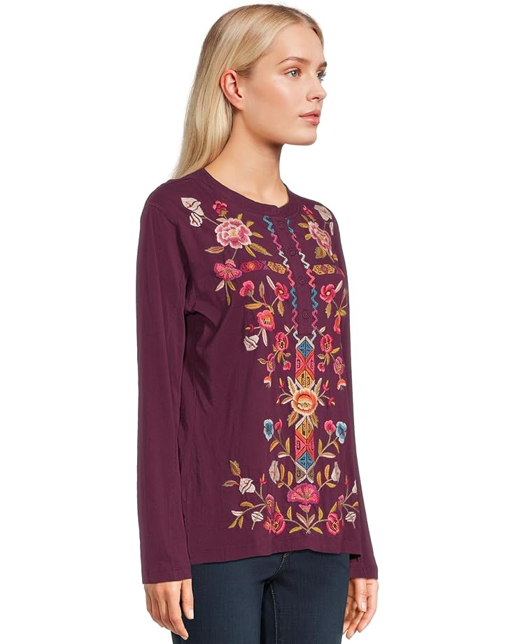 Johnny Was Raw Seam Henley- Anaya - #2 of 5