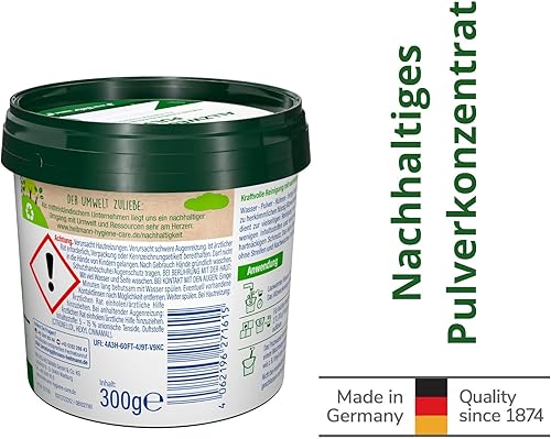 Miniatura 3 de Heitmann Polvo limpiador multiusos, 300 g (10.58 oz)  Fabricado en Alemania