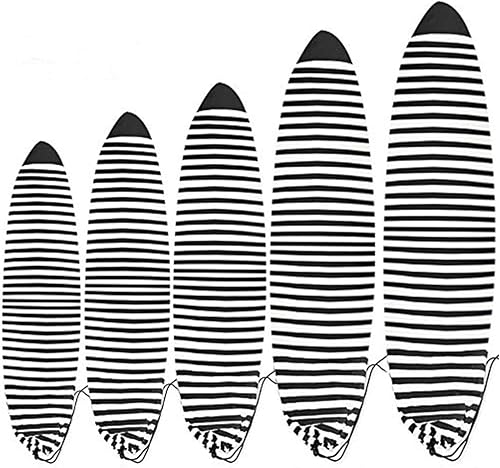 UCEDER Funda de calcetín para tabla de surf, bolsa elástica ligera para protección solar, funda plegable para calcetines de tabla de surf, perfecta