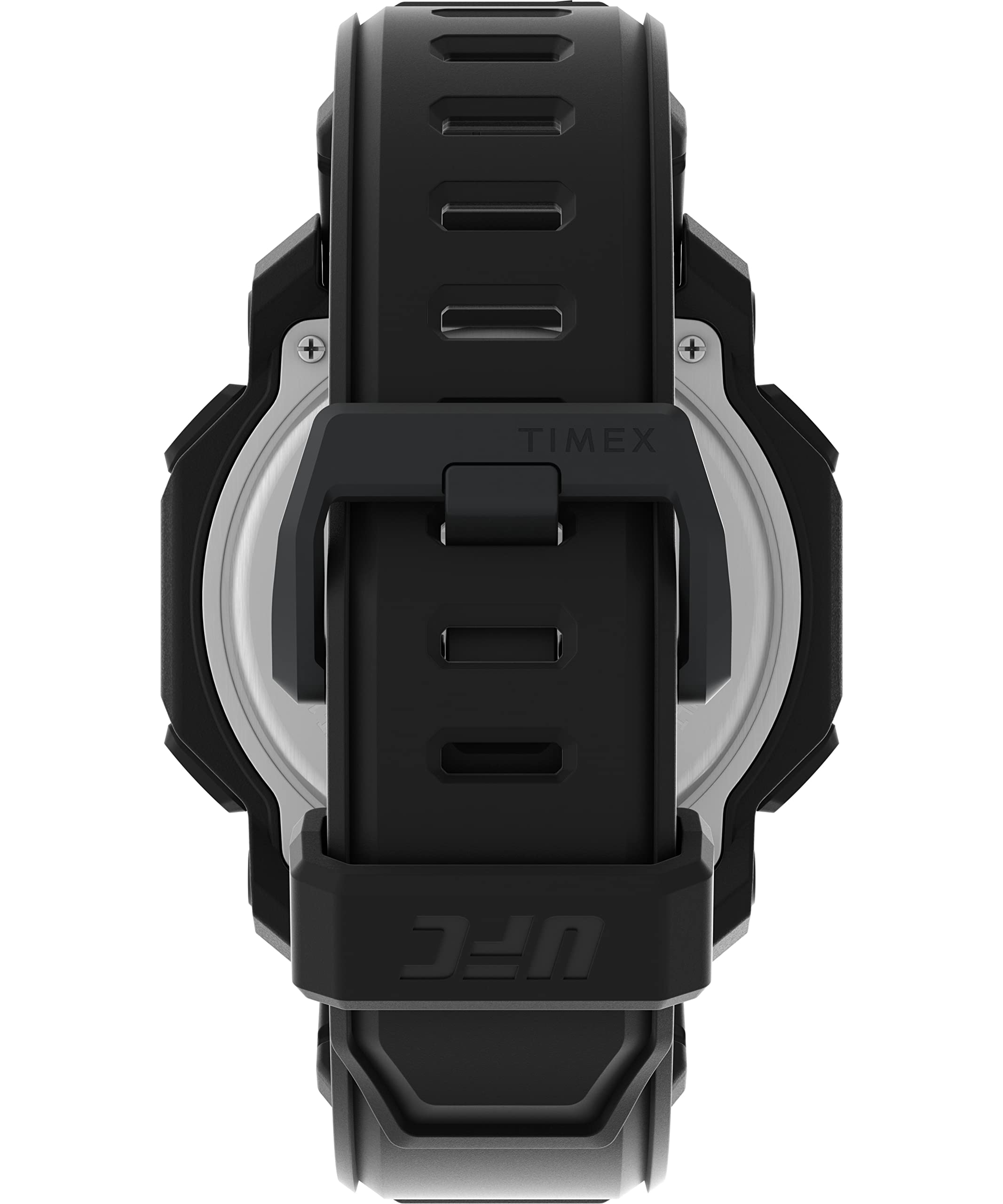 Reloj Timex UFC Strength Knockout para hombre 48mm con correa de silicona negra TW2V88100