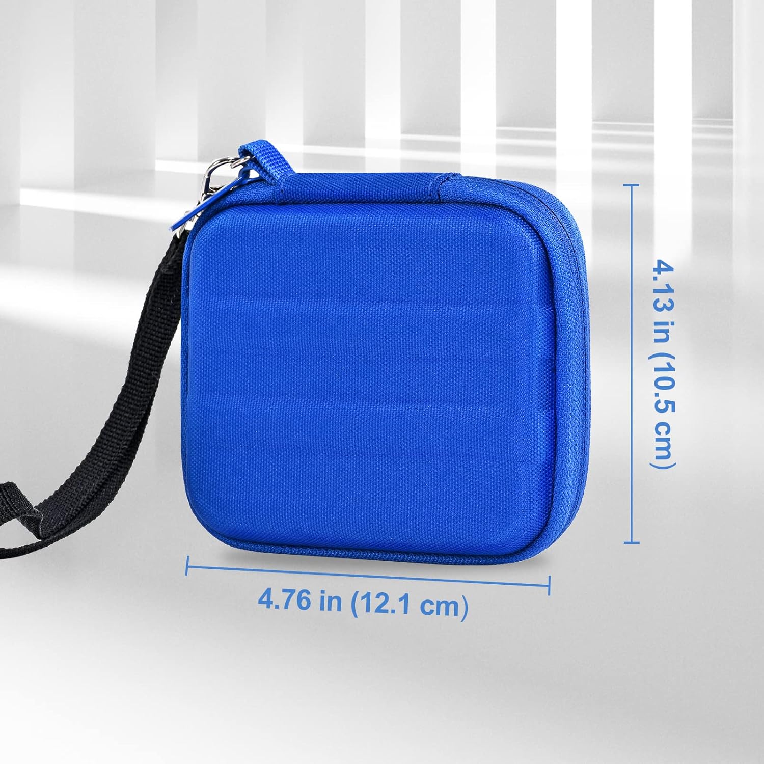 ProCase Carrying Case for Samsung T7 Shield External SSD with 2 Cable Ties, Hard EVA Shockproof Storage Travel Organizer for T7 Shield Portable Solid State Drive USB 3.2 1TB 2TB -Blue - Image 7