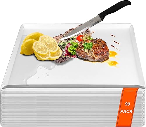 ZVP Tablas de cortar desechables, hoja de tabla de cortar plegable, tabla de cortar de plástico para cocina, alfombrillas de corte flexibles para