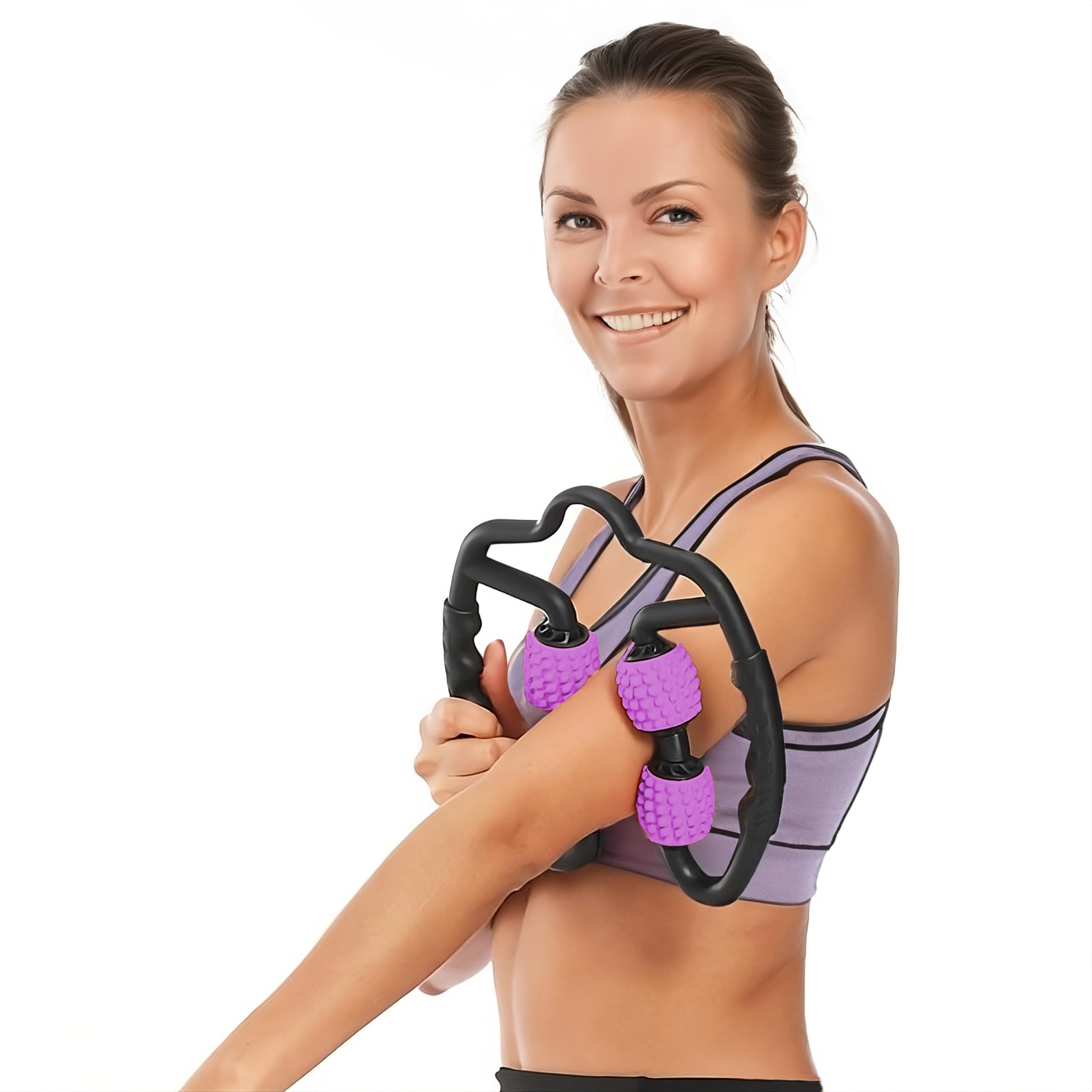 Amazon.com: 5 STAR SUPER DEALS Quad Roller Massage Stick- U Shaped  display picture 1