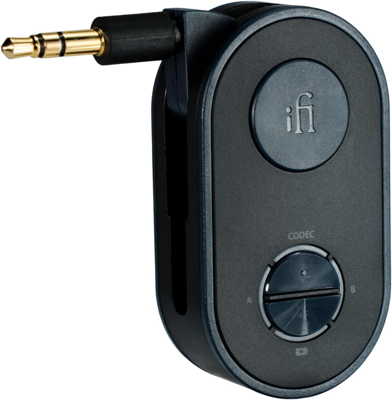 iFi UP Travel - Portable HI-FI Bluetooth 5.2 Transmitter and Receiver - Supports Dual Headphone Pairing - 3.5mm AUX Wireless Audio Transmitter for Use in Cars, Airplanes, or While Traveling