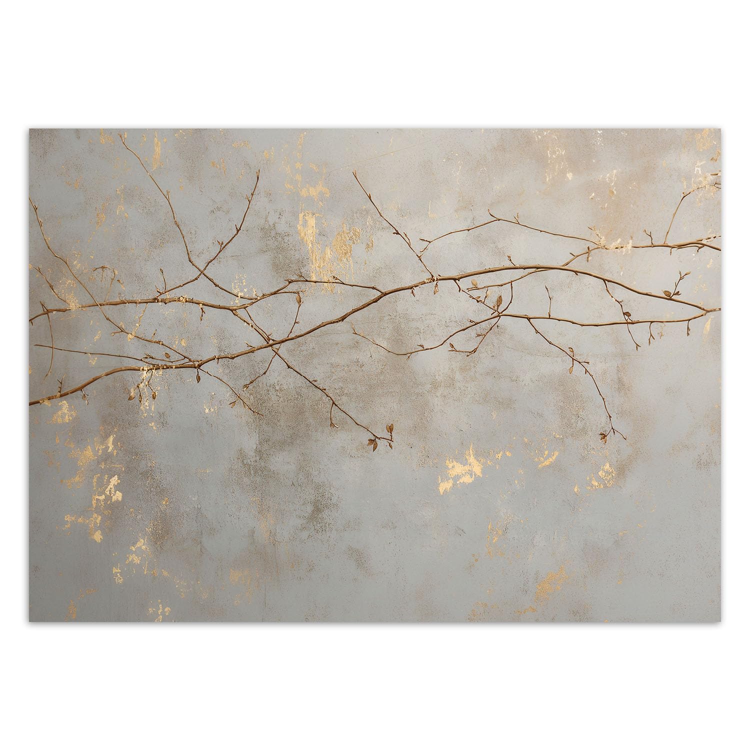 Feeby - 3d Tapete - 400x280cm - Fototapete Schlafzimmer - Blätter Äste Natur - Deko Wohnzimmer - Wallpaper - Wand Deko - Wandtapete - Wandbild XXL - Tapete - Wanddeko - Vliestapete - Wandbilder