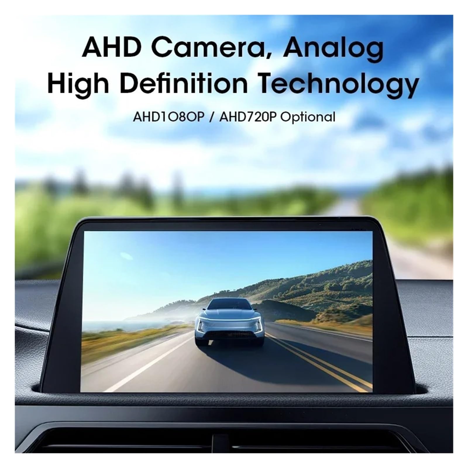 Cámara Visión Trasera Coche Cámara Visión Trasera Full HD con Lente Ojo Pez 170 Grados para Buick para Regal Srnubi AHD 1080P Cámara Aparcamiento