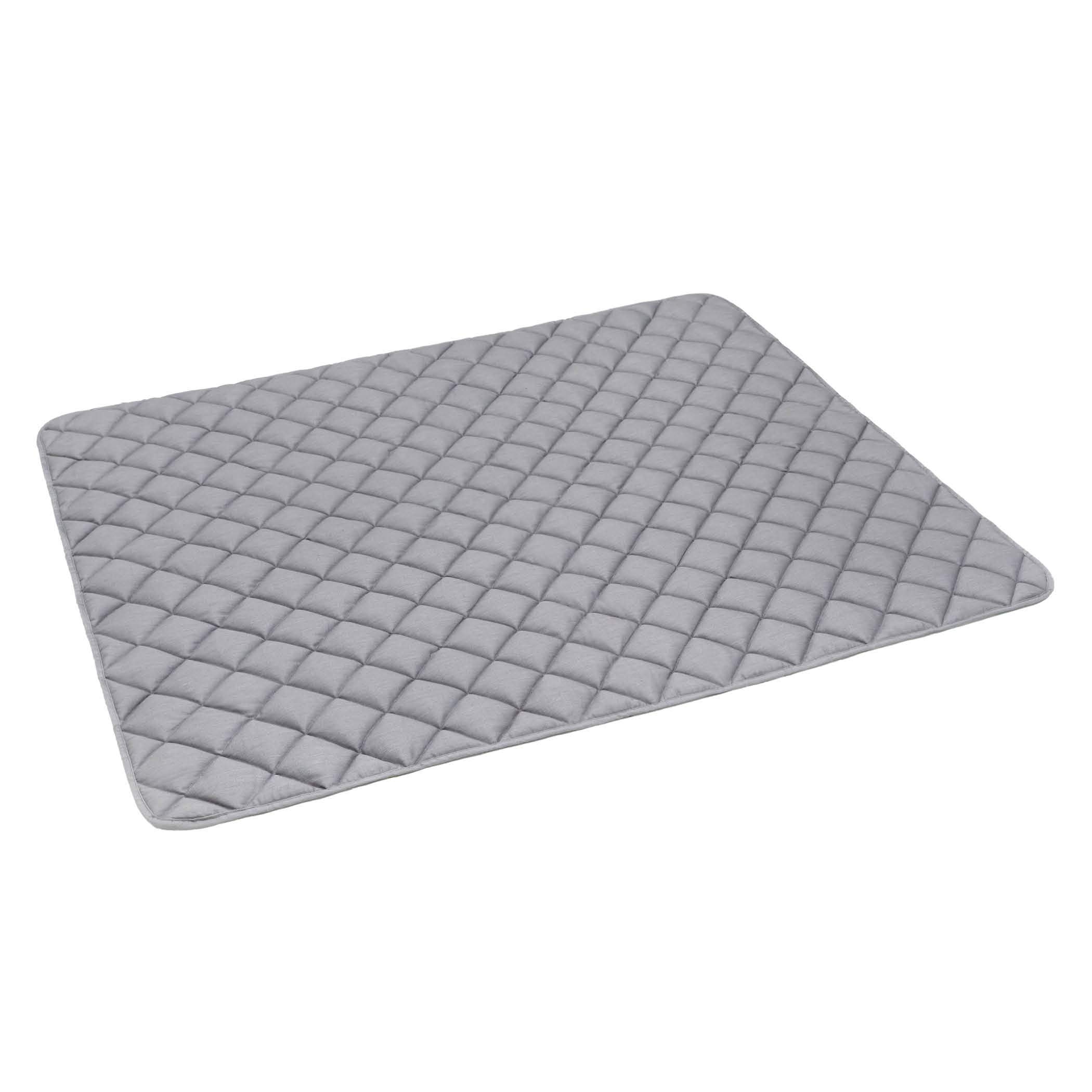 Doctor Bark Manta para perros de forro polar, reversible, mullida, resistente, para perros muy grandes, lavable hasta 95 °C (rosa/gris claro, XXL – 140 x 110 cm)