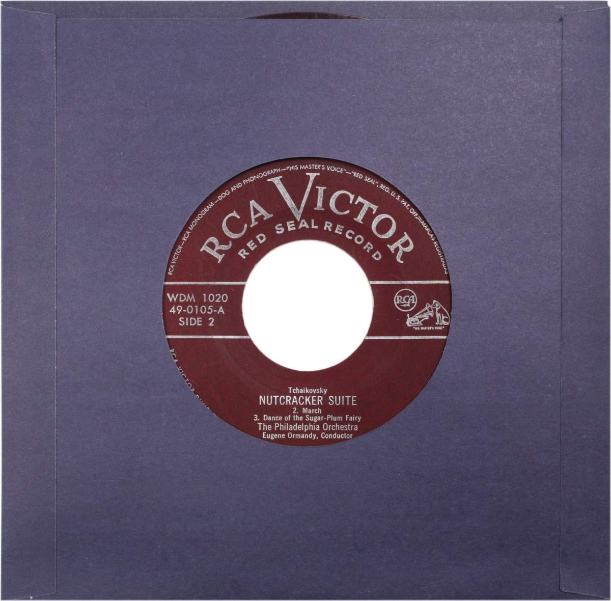 Amazon.co.jp: (25) 7インチ 45rpm ブルービニールレコードインナー