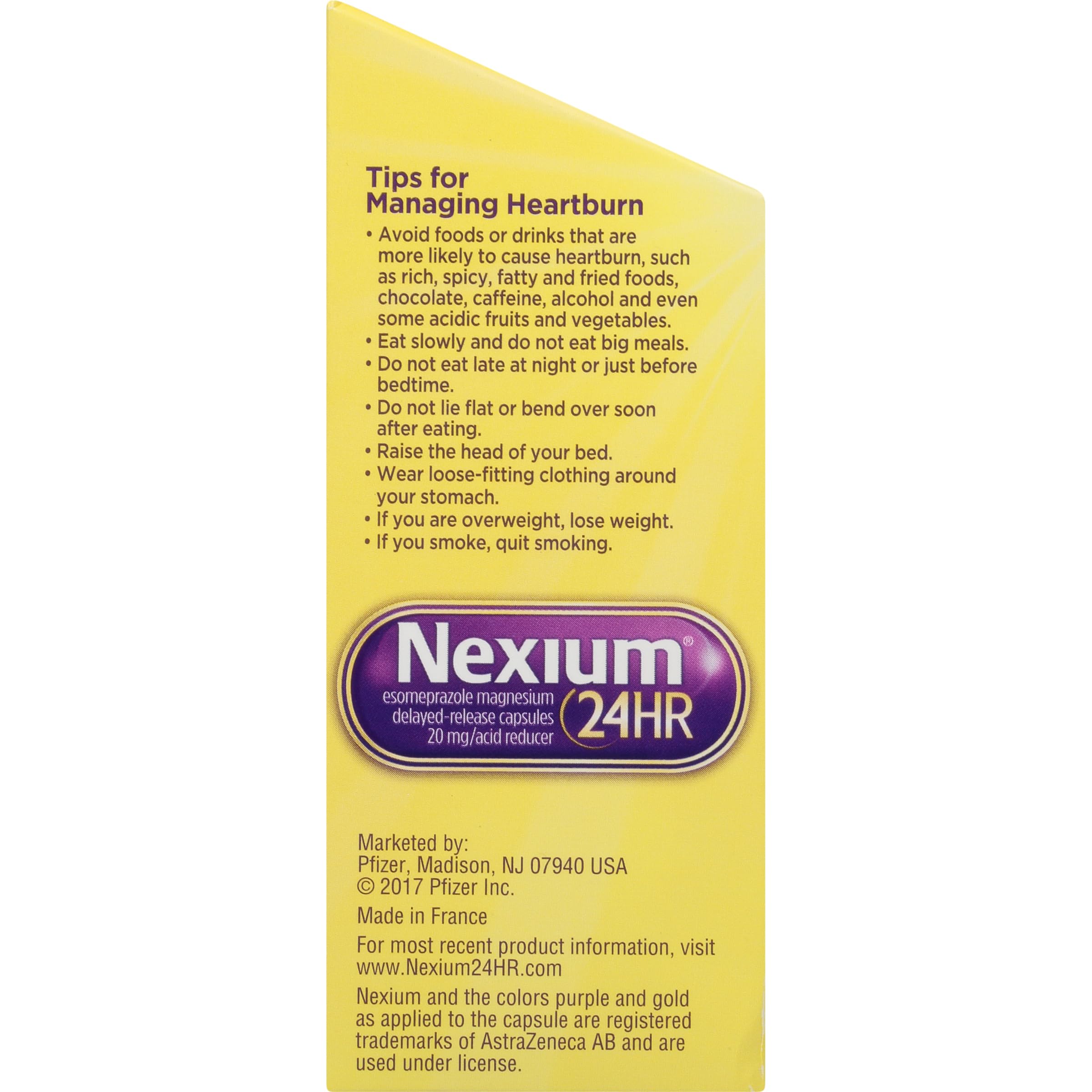 Nexium 24HR Acid Reducer Heartburn Relief Capsules, 28 Count — Amazon image 11