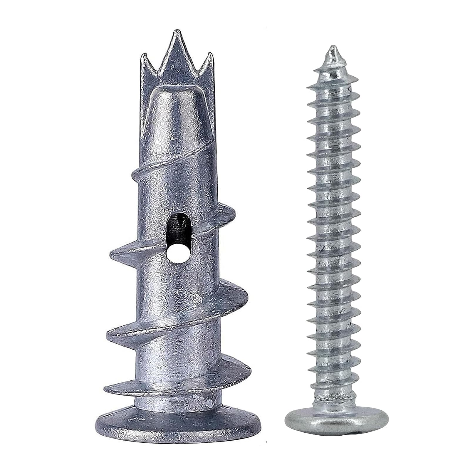 20 PCS Plasterboard Fixings, Plasterboard Wall Plug, Plaster Board Wall Fixing, Plaster Board Wall Plug, for Wall Hanging Stuff