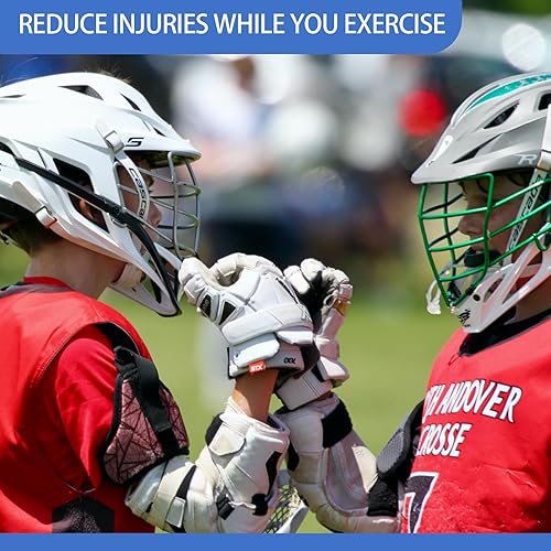 Miniatura 7 de Protector bucal con correa para fútbol, hockey sobre hielo, taekwondo, protector bucal deportivo para fútbol universitario, fútbol, baloncesto,