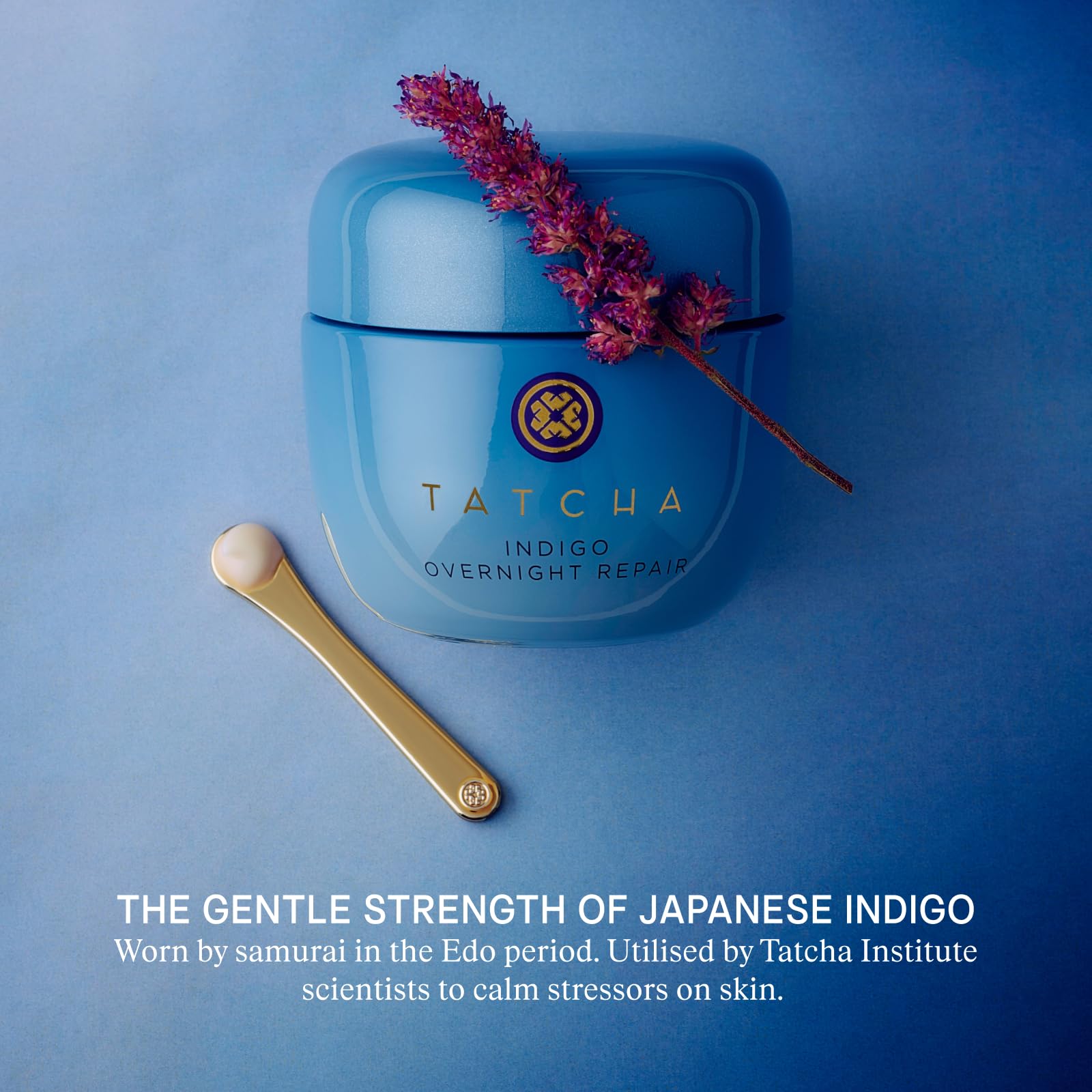 TATCHA Indigo Overnight Repair | Serum Treatment, Fragrance Free Night Cream
