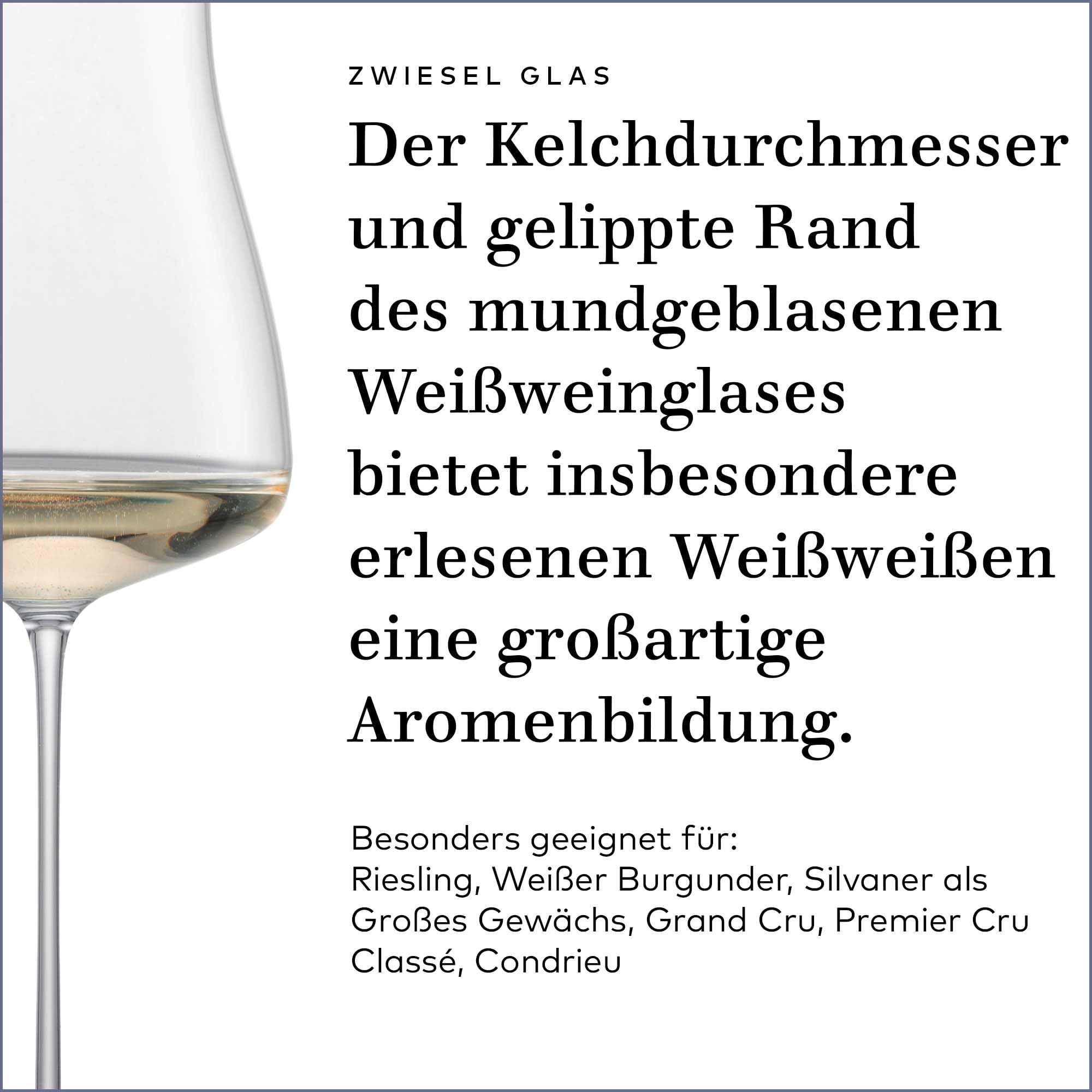 ZWIESEL GLAS Riesling Grand Cru The Moment 122096 - Copas de vino blanco sopladas a mano, elegantes copas de cristal Tritán para degustación