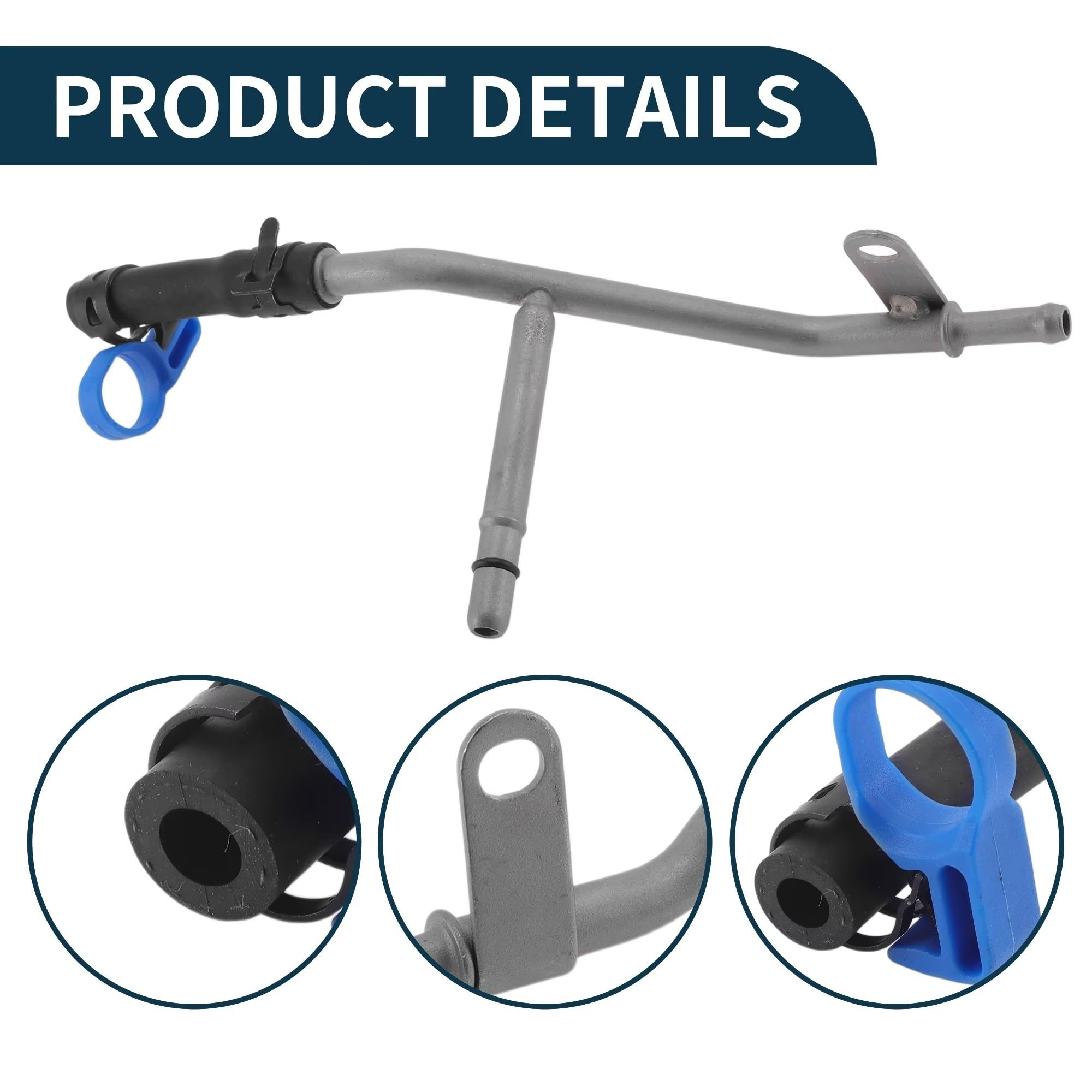 Manguito De Radiador Compatible Con GMC Para Traverse 2.0L Gas 2018 2019 Mangueras De Radiador Motor Automóvil Pieza Repuesto OEM: 12683453