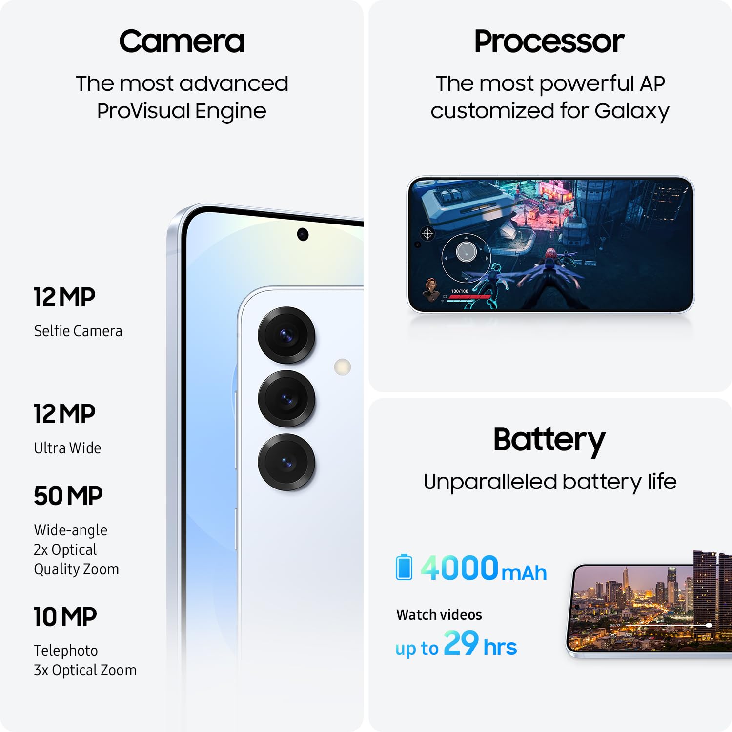 Samsung Galaxy S25 5G - Mint, 256GB, AI Smartphone, 6.2