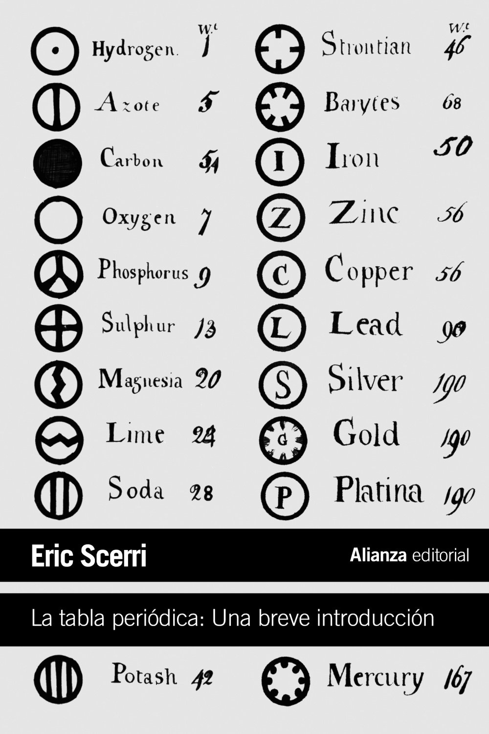 La tabla periódica / The Periodic Table: Una breve introducción / A Very Short Introduction (El libro de bolsillo - Ciencias)