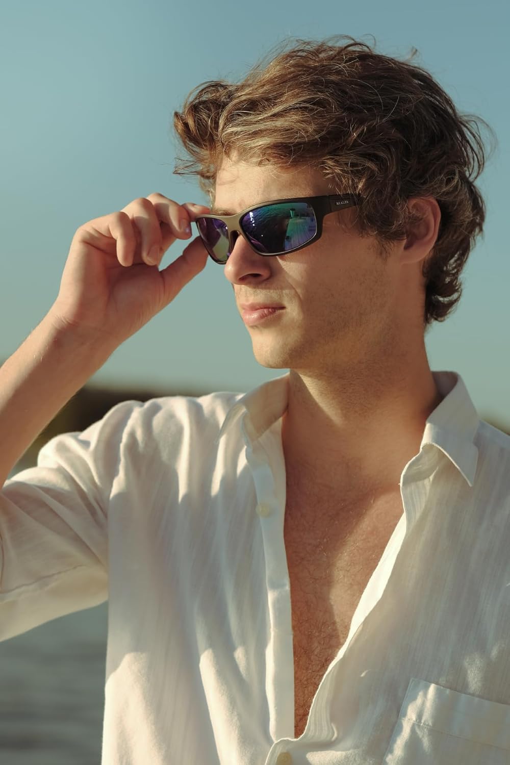 BEALER Polarized Sports Sunglasses for Men Lightweight TR90 Frame Sun Glasses Driving Cycling Fishing UV Protection Shades - Image 2