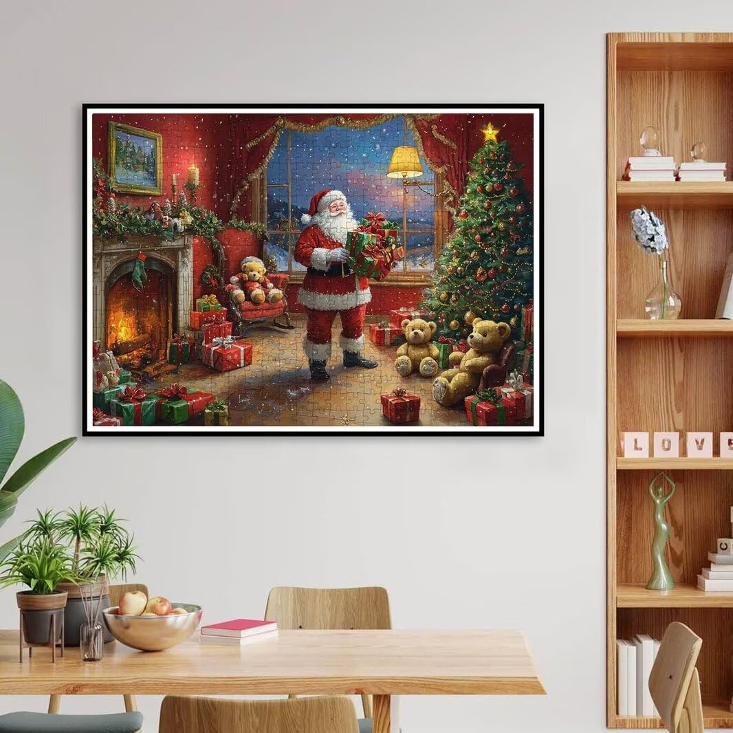 Puzzle dla dorosłych 1000, świąteczne puzzle dla dorosłych -4474