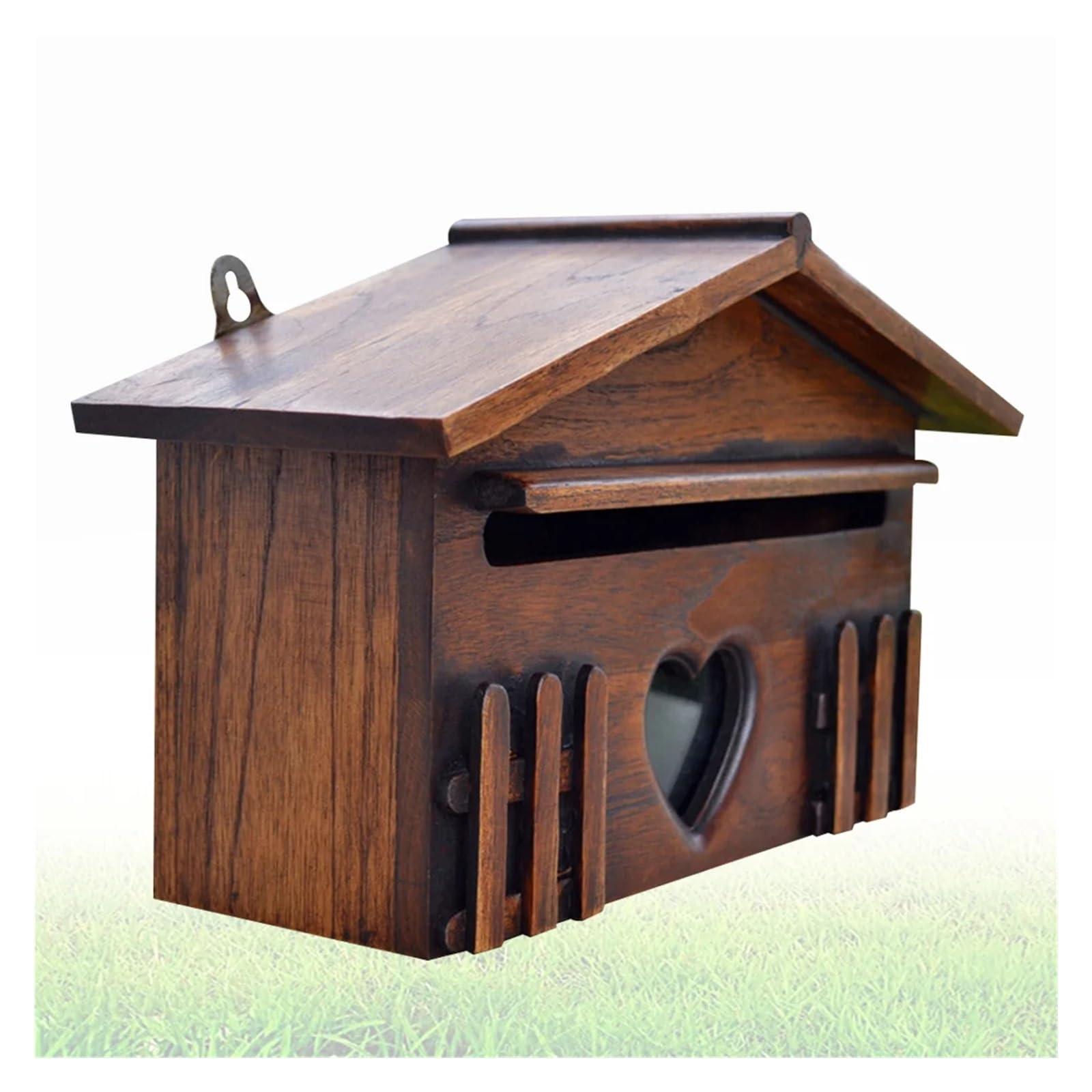 Buzon Exterior 1 buzón de Madera for Exteriores, Resistente a la Lluvia, con sugerencias, Creativo, for el hogar y la Empresa