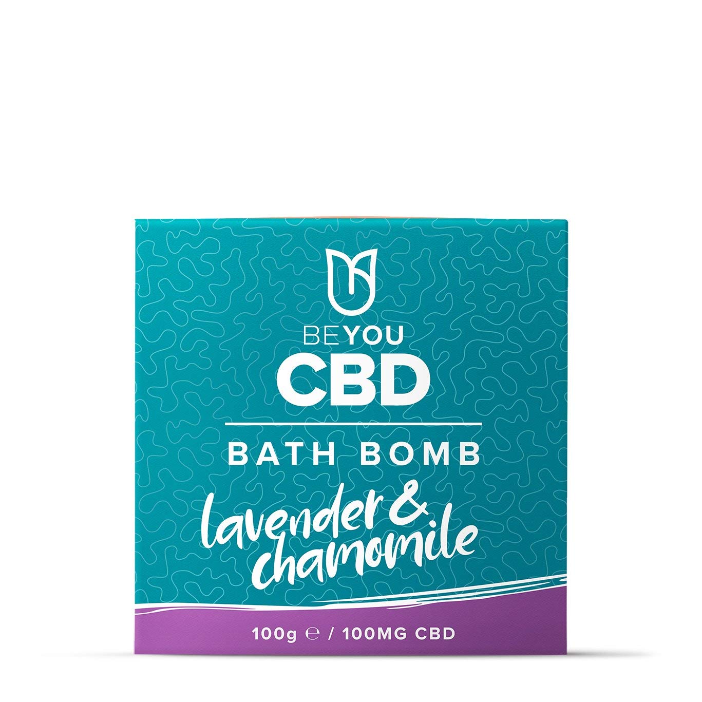 BeYou CBD Infused Bath Bomb 100mg, Soothe Sore Muscles, Relax & Restore Tired Muscles, All Natural