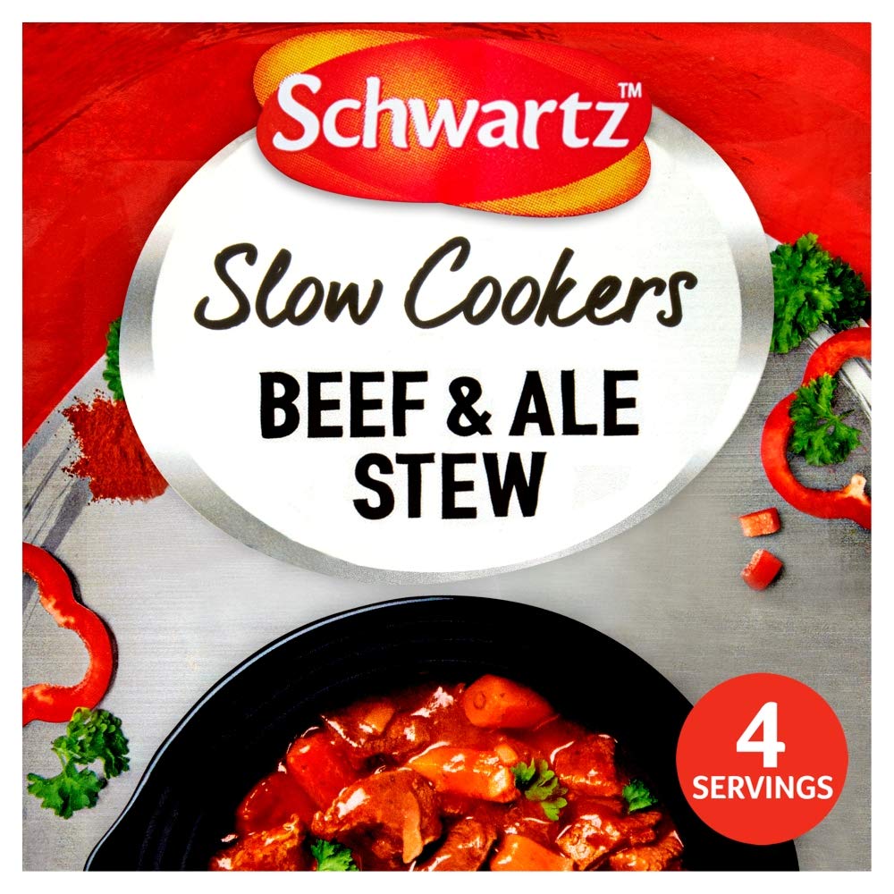 Schwartz Slow Cookers Beef & Ale Stew Recipe Mix (43g
